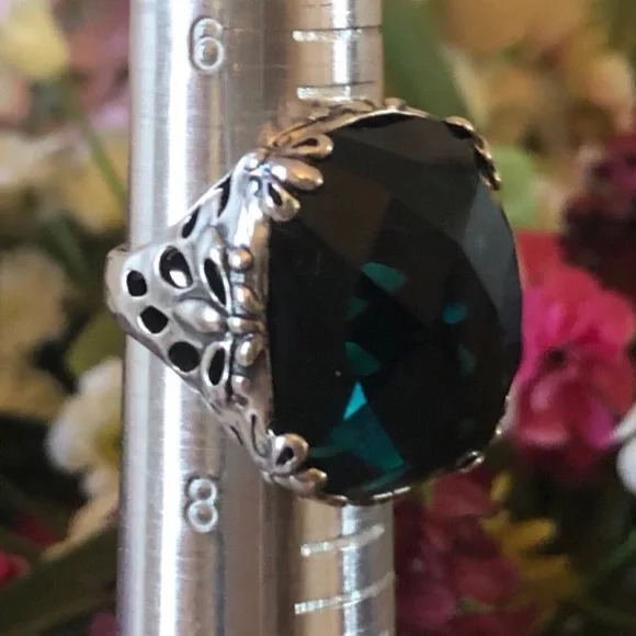 Silpada Sterling Silver Caspian Sea Ring R2456 Size 7